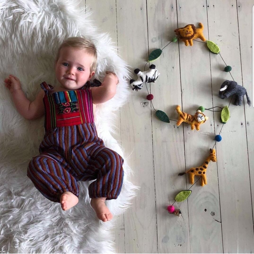 mobiles and garlands