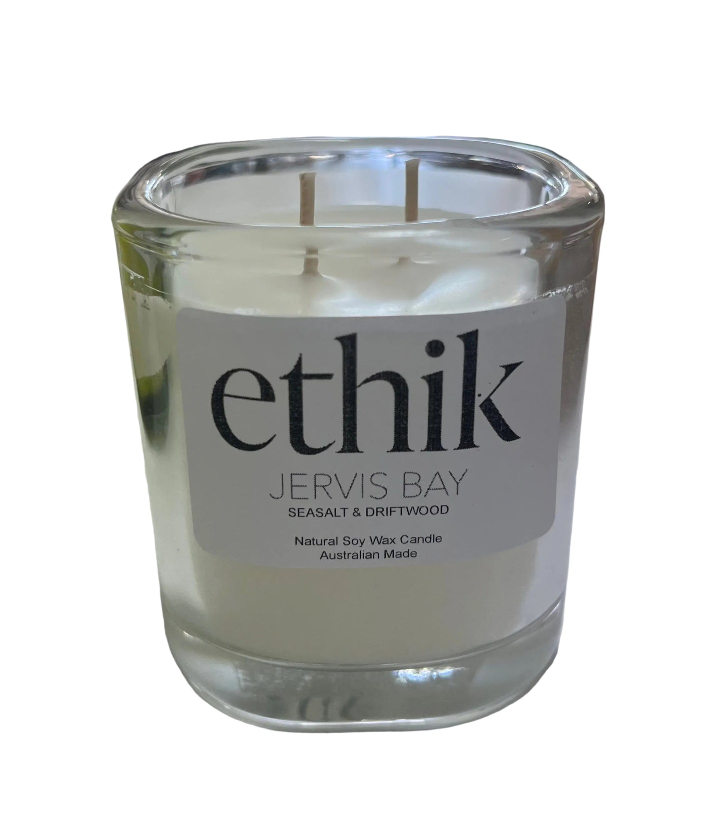 ethik jervis bay || double wick glass candle