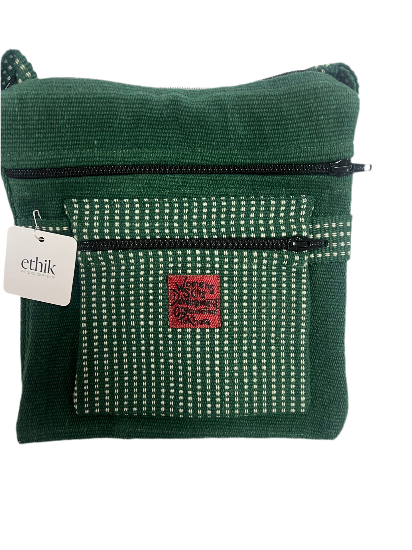 fair trade WSDO || double sided bag