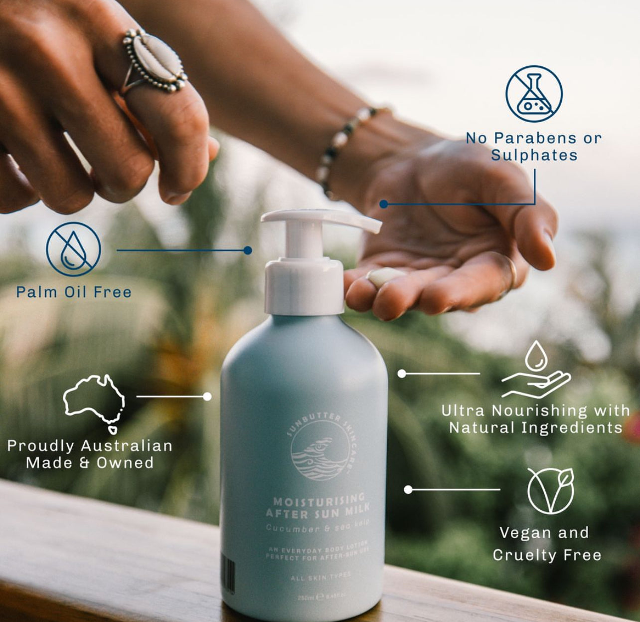 SUNBUTTER || moisturising after sun milk