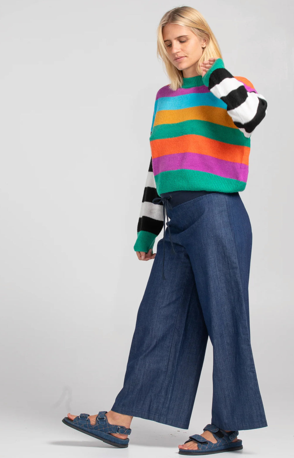 boomshankar || Ria pants || dark denim