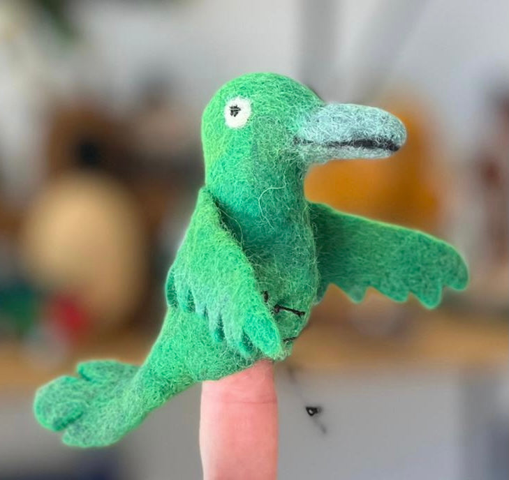 ethik felt || 3 D “room on the broom” finger puppet set