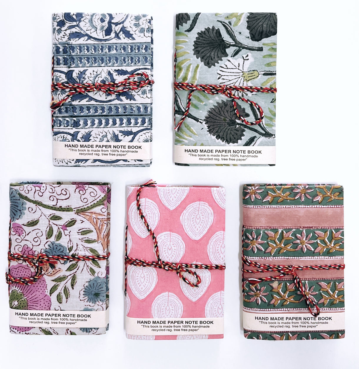 ethik hand block cotton || notebook