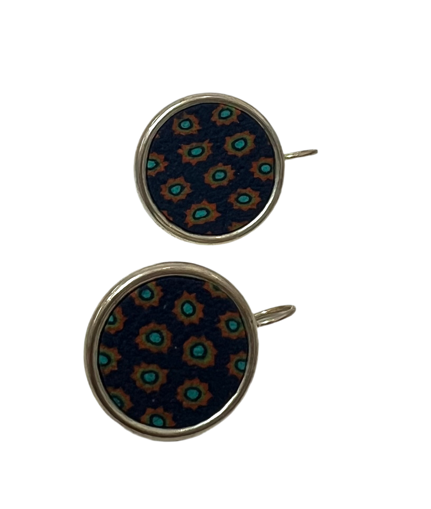 Samunnat jewellery || gold or silver embossed earrings