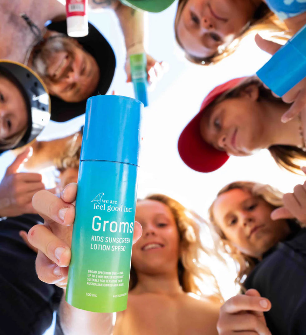 we are feel good inc || GROMS kids 100ml SPF50 roll on