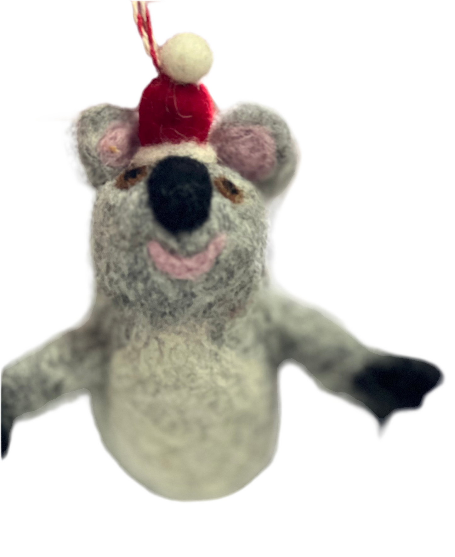 ethik felt || 3D aussie animal xmas decorations