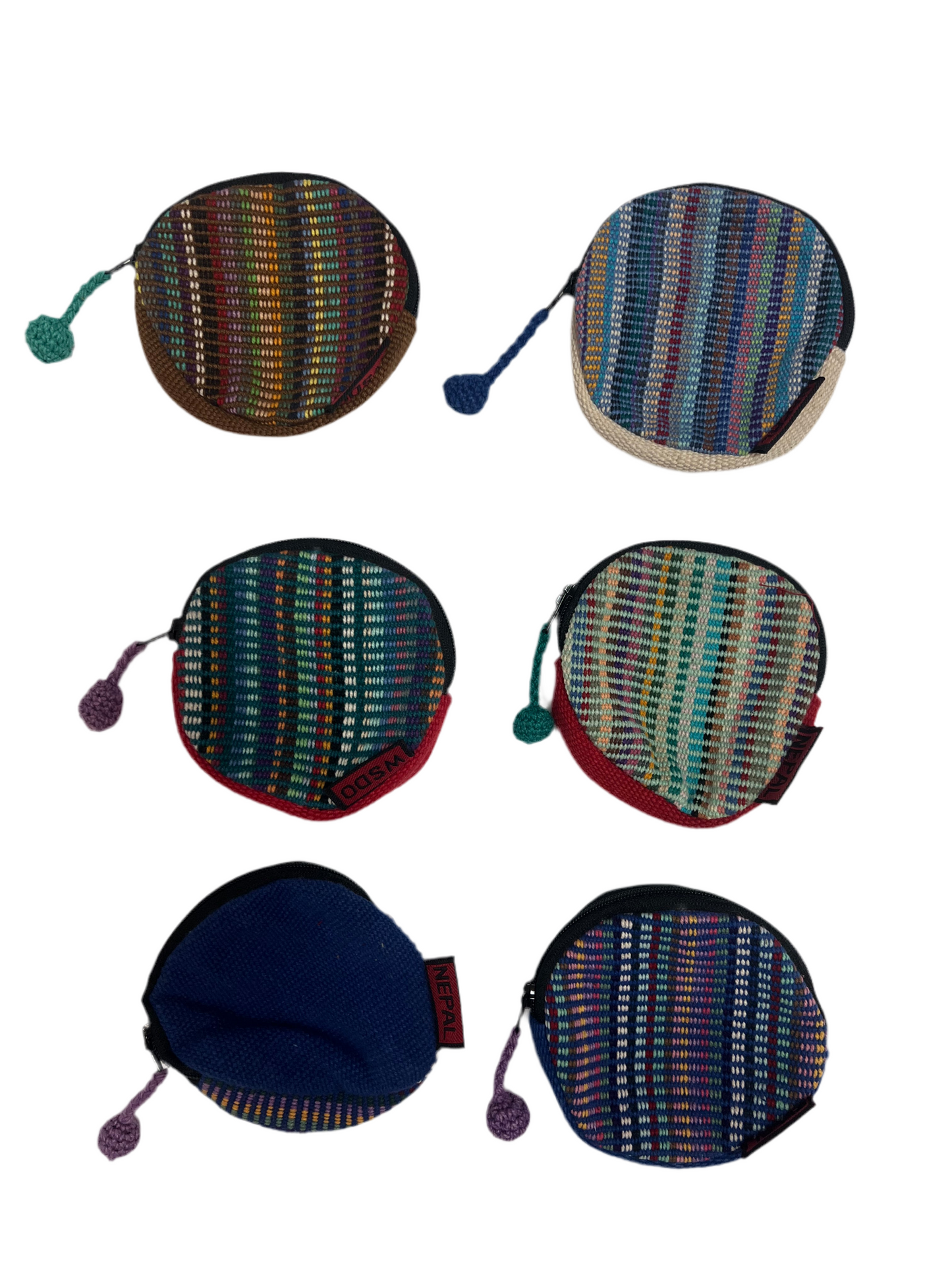 fair trade WSDO || round coin purse