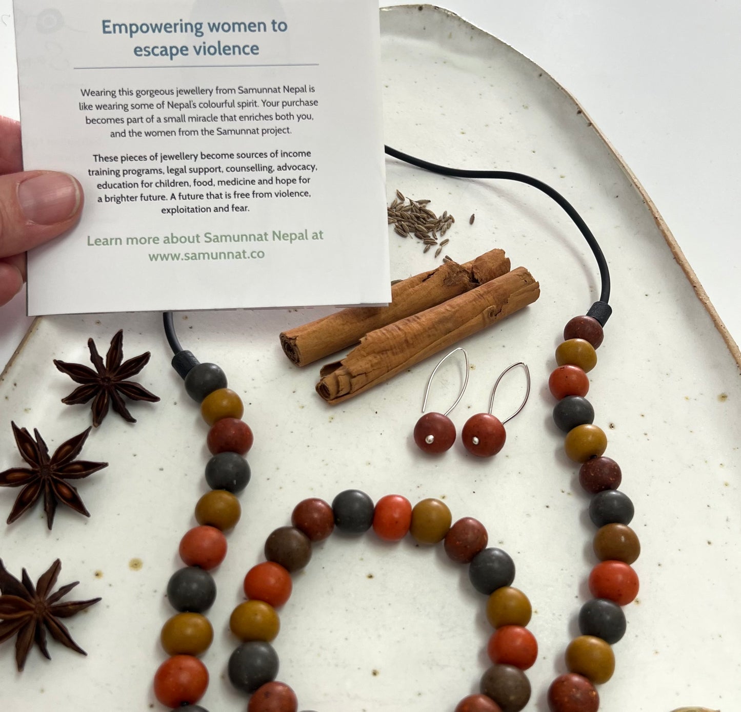 Samunnat Jewellery || spice small bead necklace