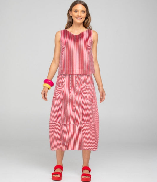 boomshankar || guru skirt || emilia stripe