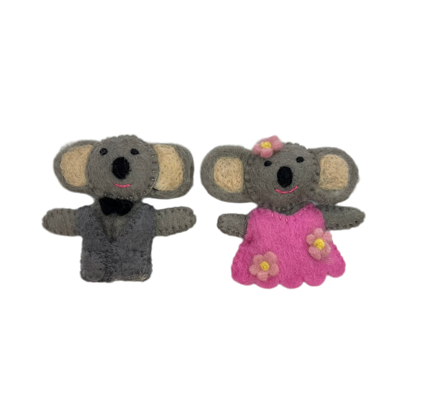 ethik felt || koala finger puppet