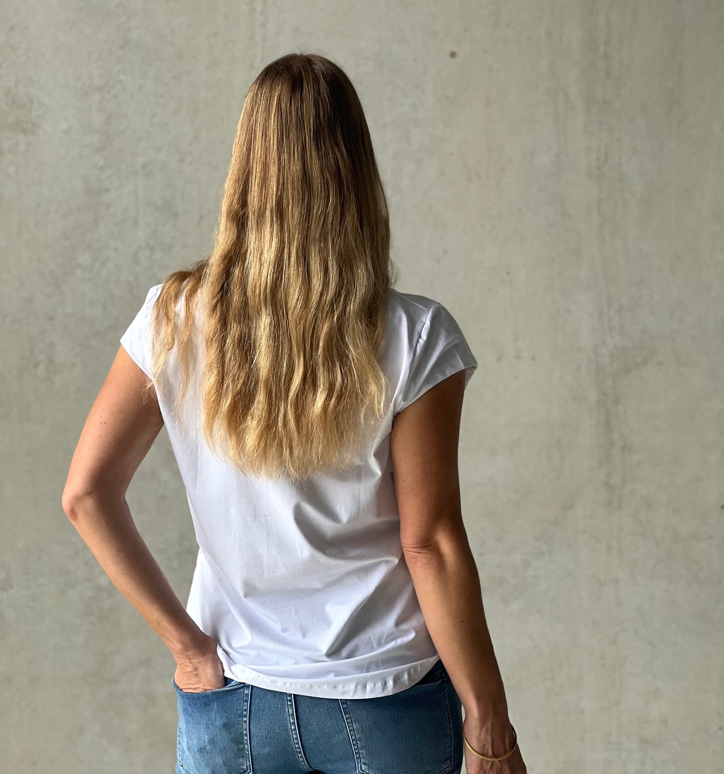 ethik organic cotton || new scoop neck tee