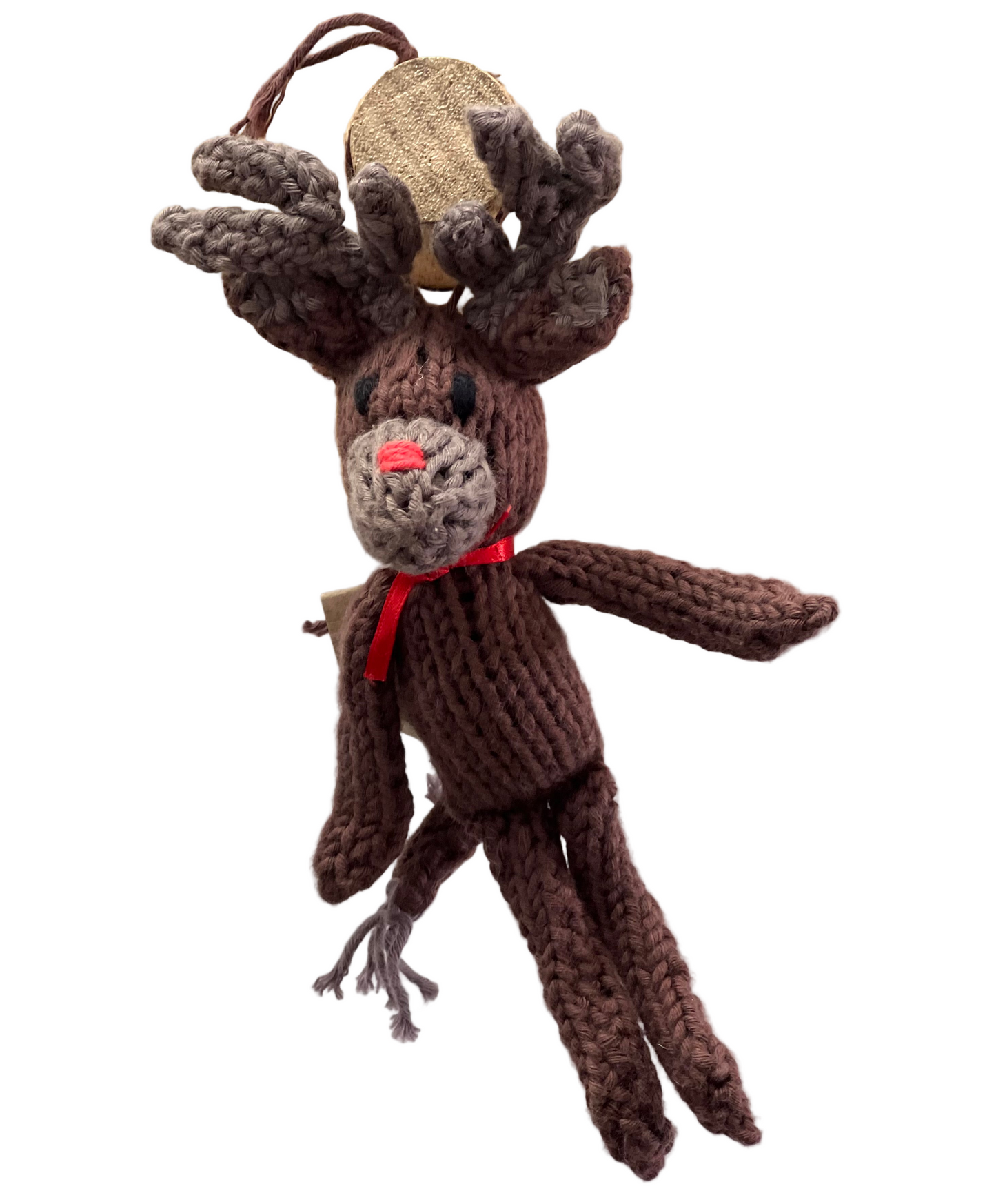 Kenana knitters || cotton xmas reindeer
