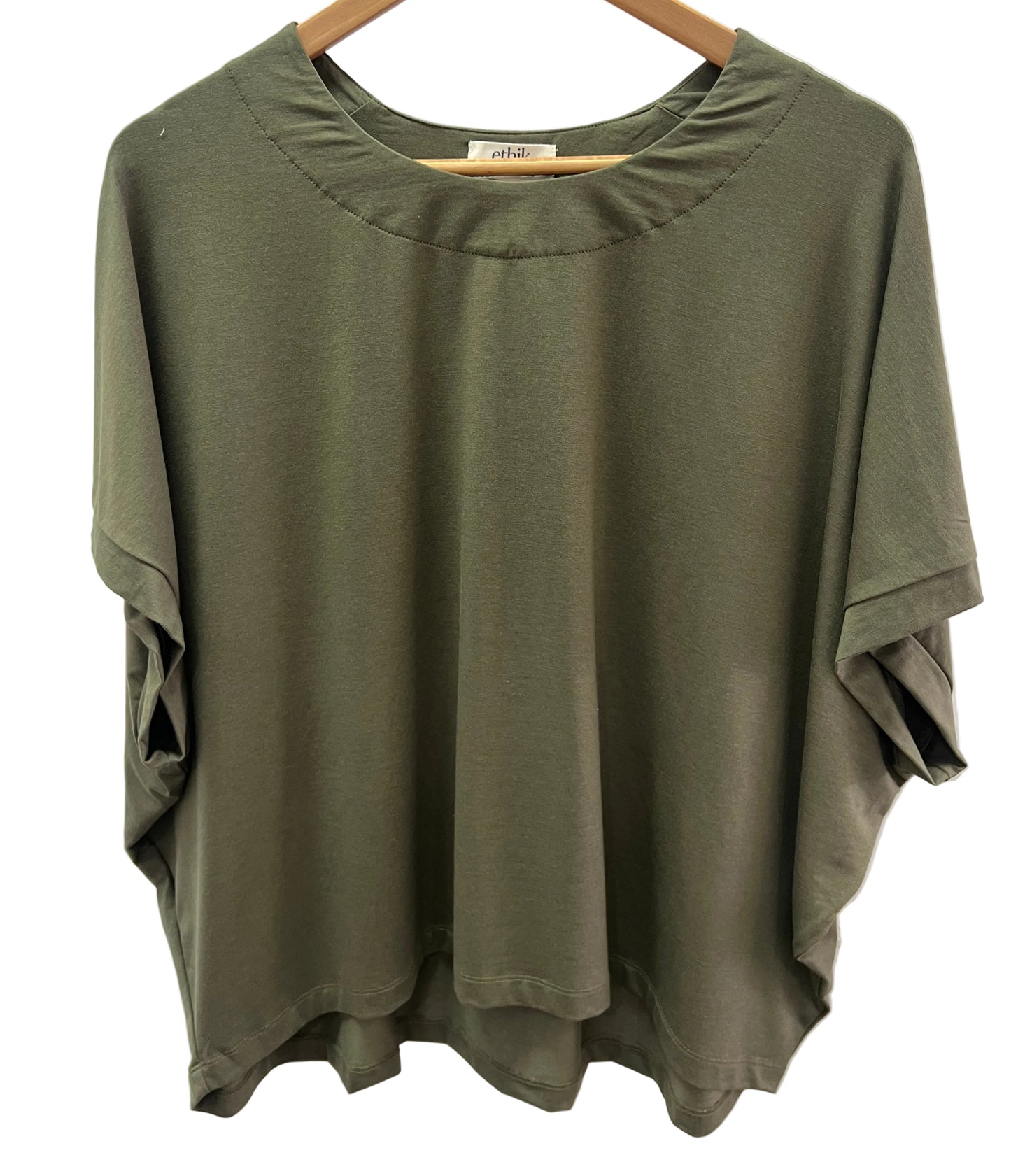 ethik organic cotton || oversized tee