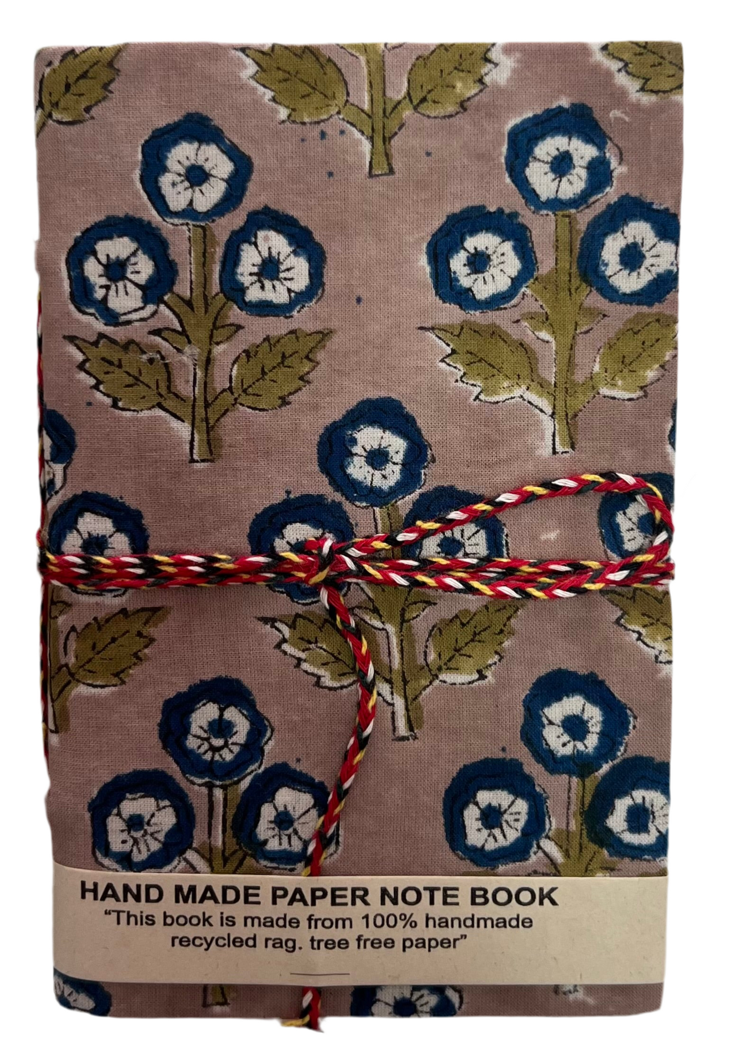 ethik hand block cotton || notebook