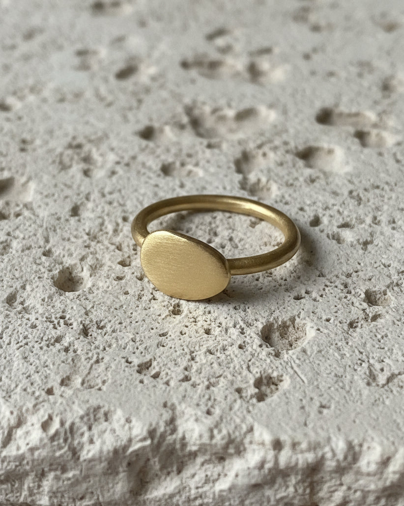 Jaipur gold jewellery || signet style ring