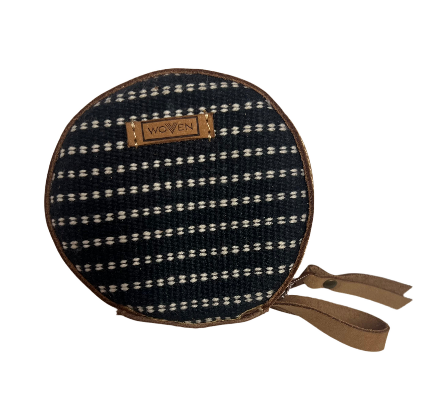 woven fairtrade || travel jewellery purse
