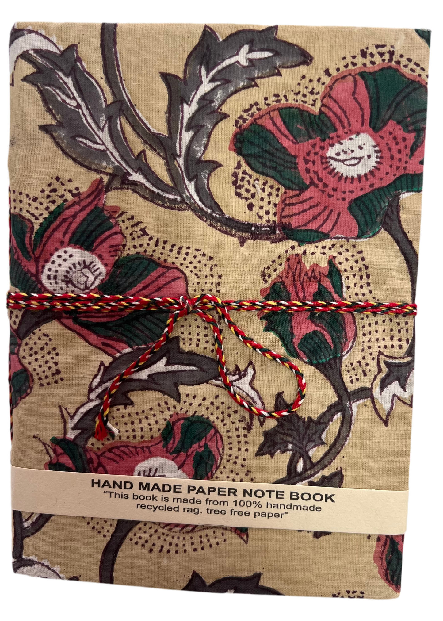 ethik hand block cotton || notebook