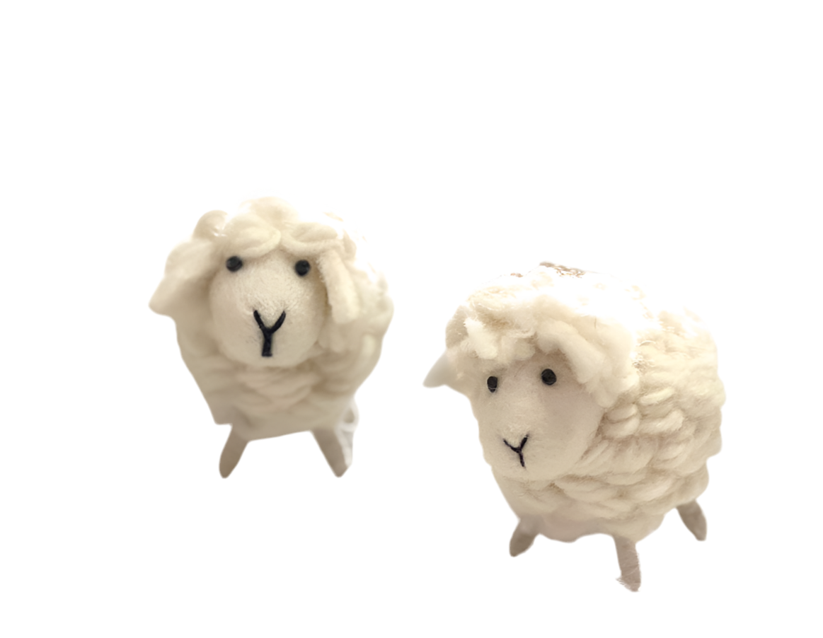 ethik felt || tiny sheep toy