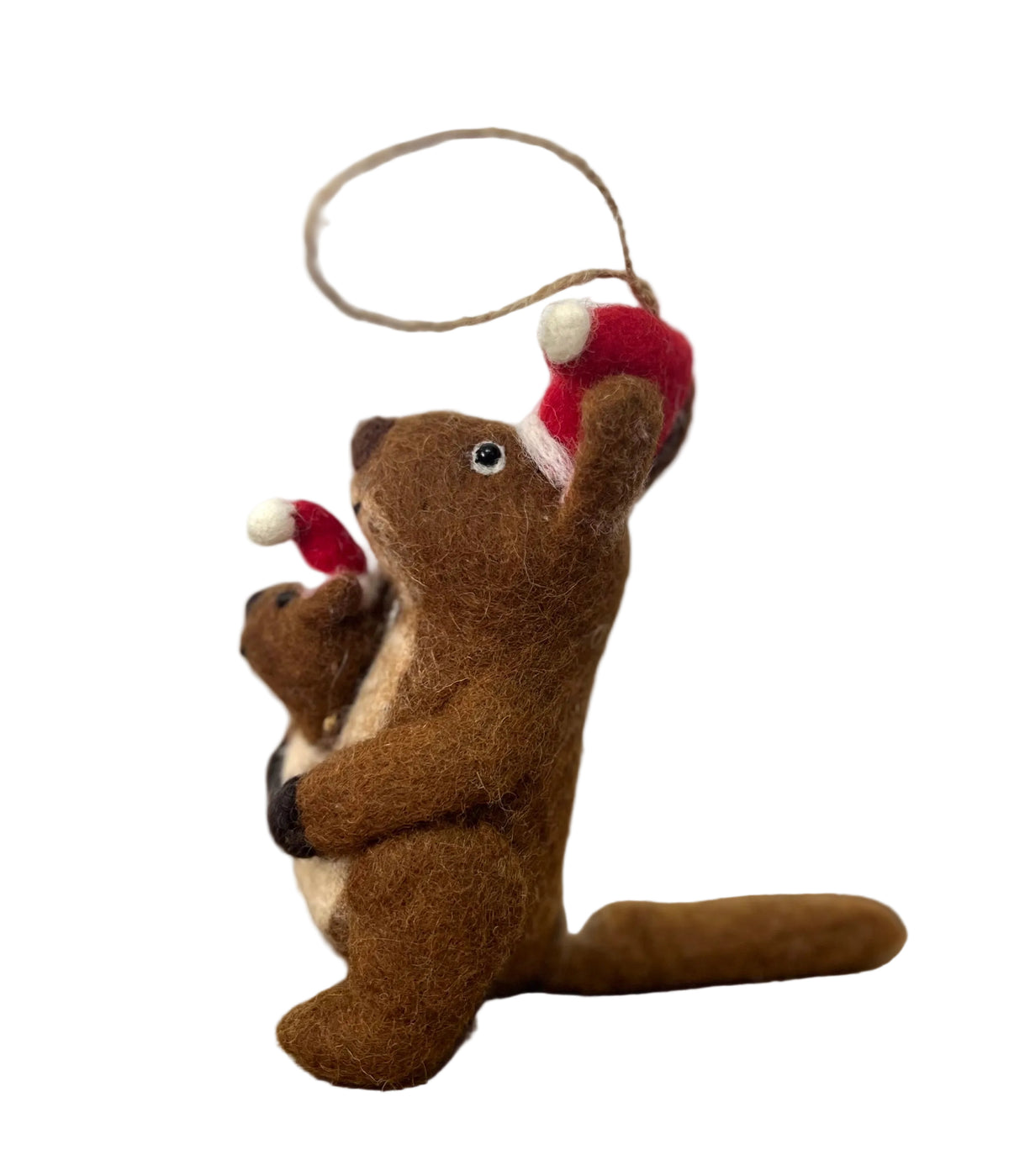 ethik felt || kangaroo xmas decoration