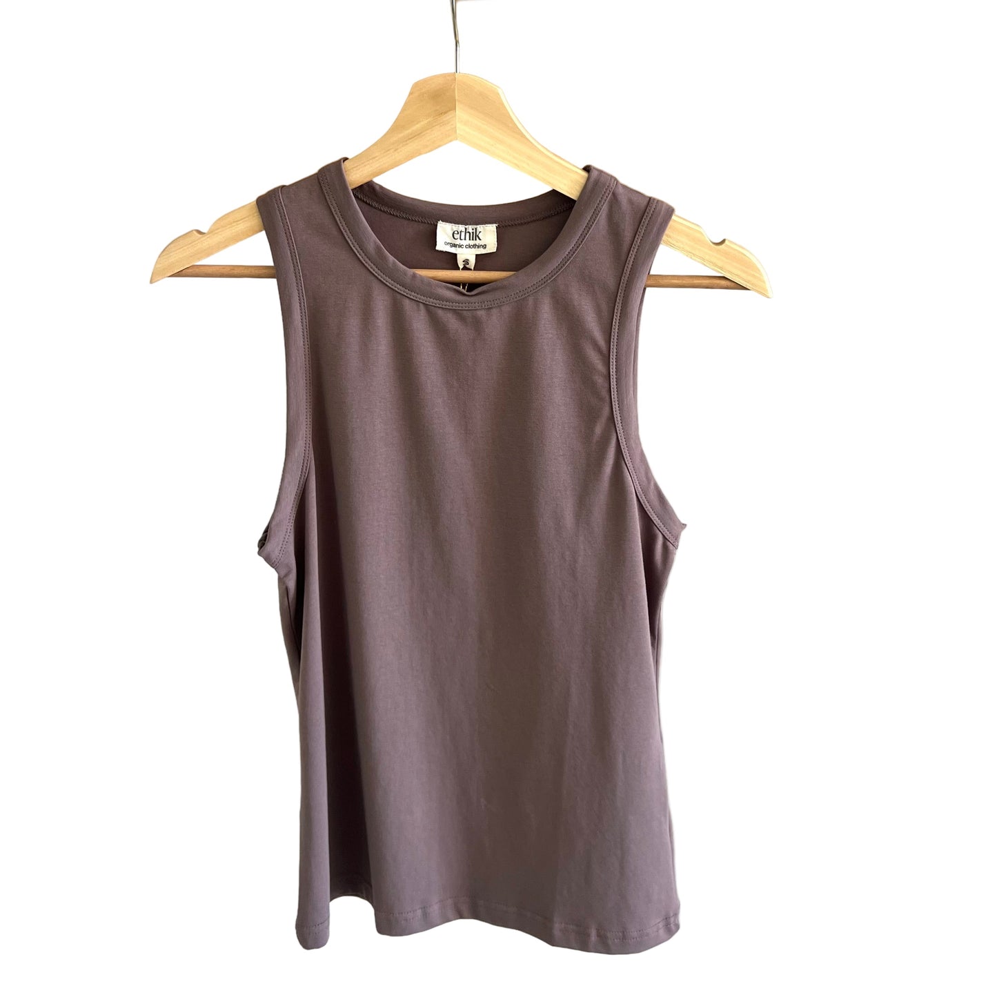 ethik organic cotton || new basic singlet top