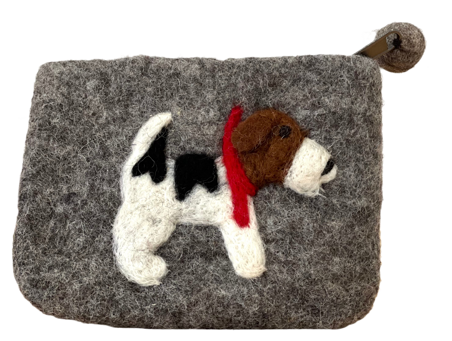 ethik felt || beagle dog purse