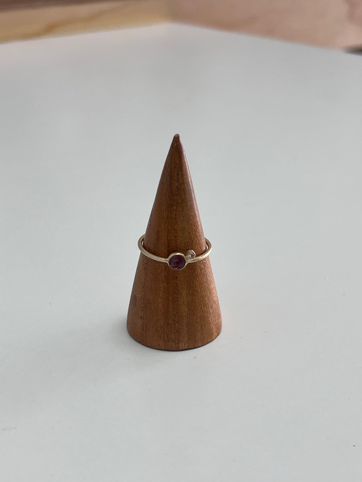 Jaipur gold || double stone ring