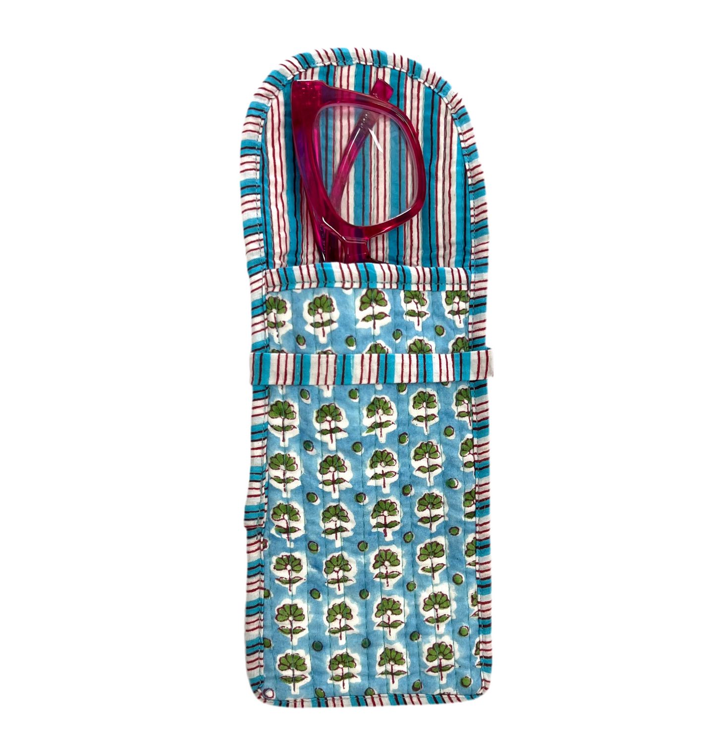 ethik hand block cotton || glasses case