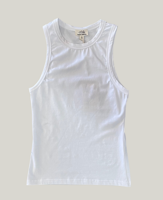 ethik organic cotton || new basic singlet top