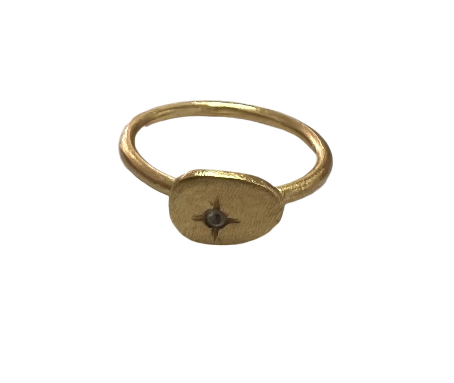 Jaipur gold jewellery || signet stone ring