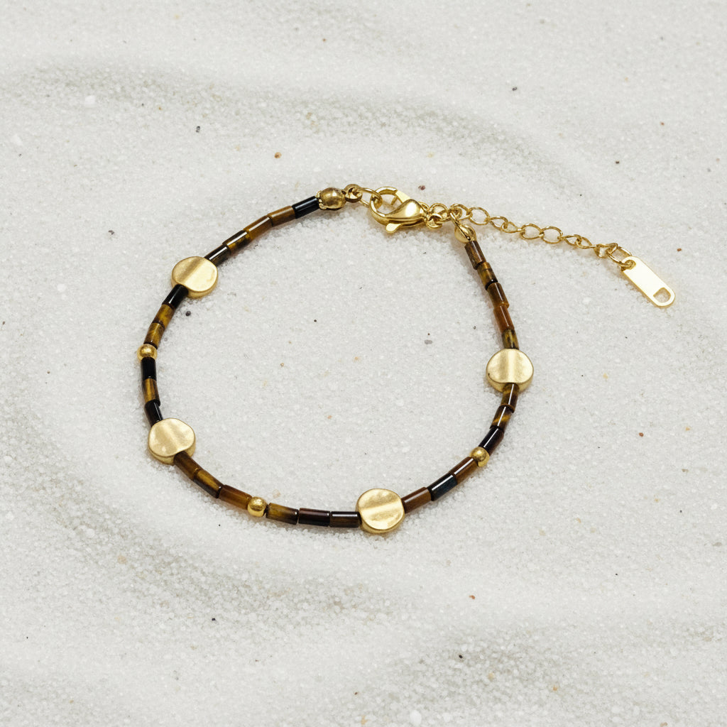 Turkish jewellery || stone and brass bracelet