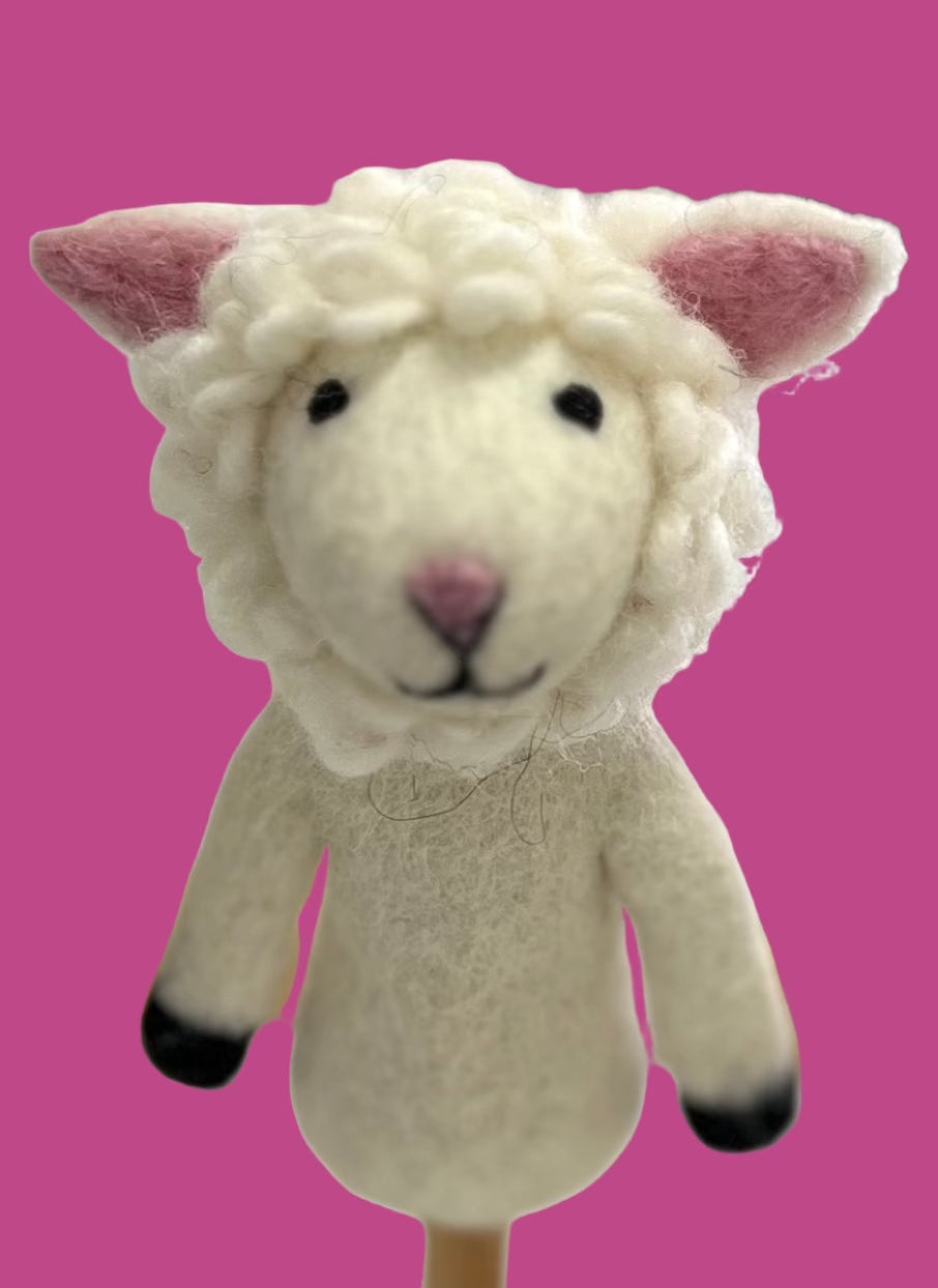 ethik felt || 3 D finger puppets