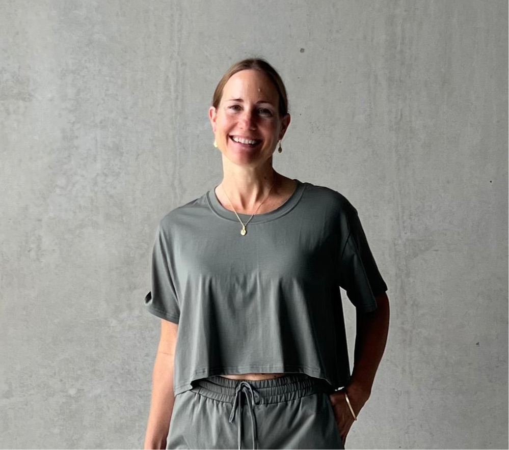 ethik organic cotton || oversized cropped tee