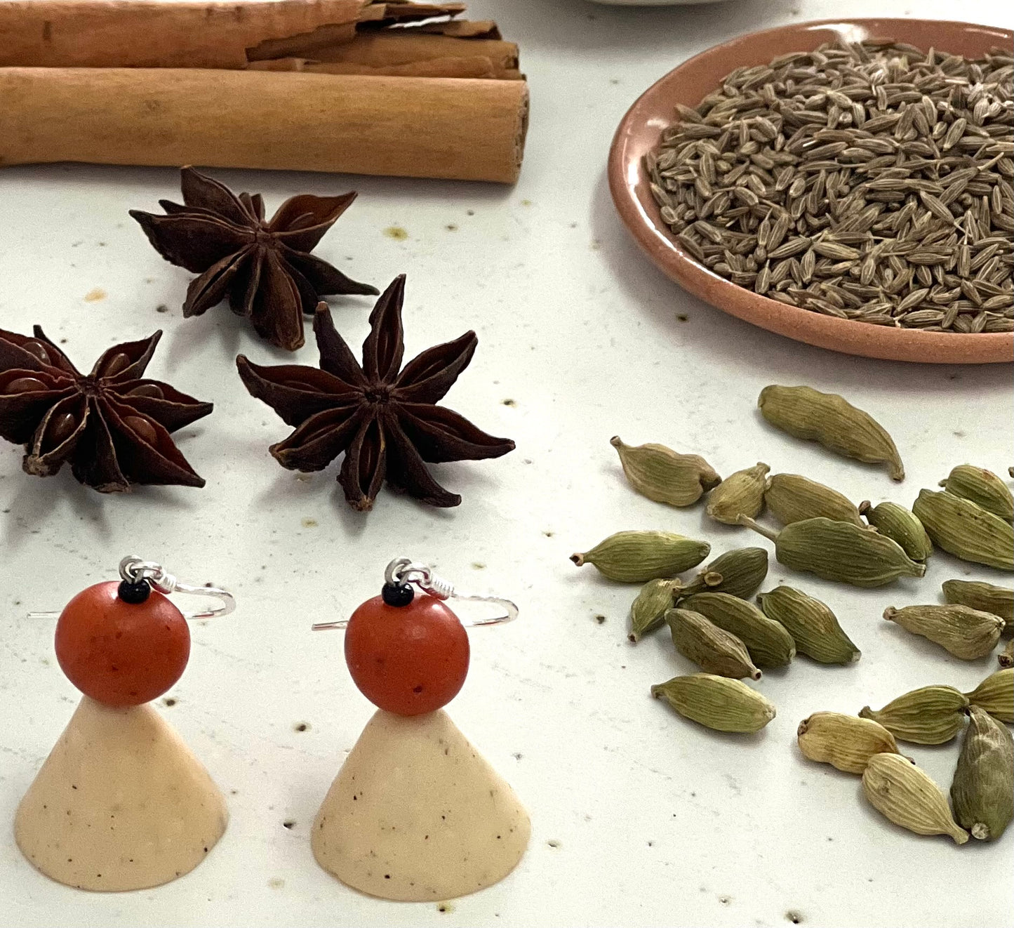 Samunnat Jewellery || spice cone earrings