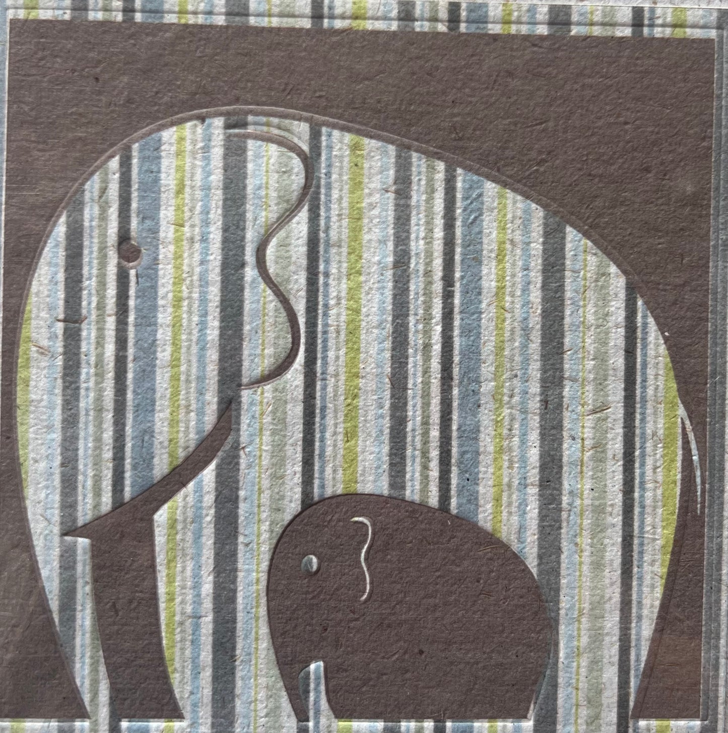 Saraswati paper cards || elephant designs