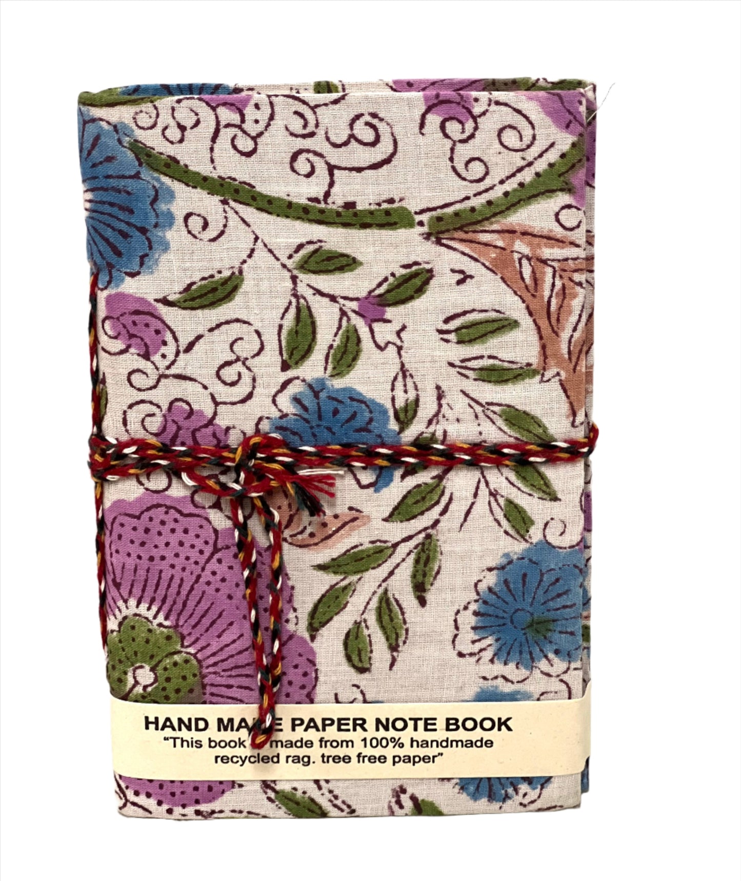 ethik hand block cotton || notebook