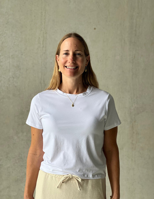 ethik organic cotton || new cropped tee