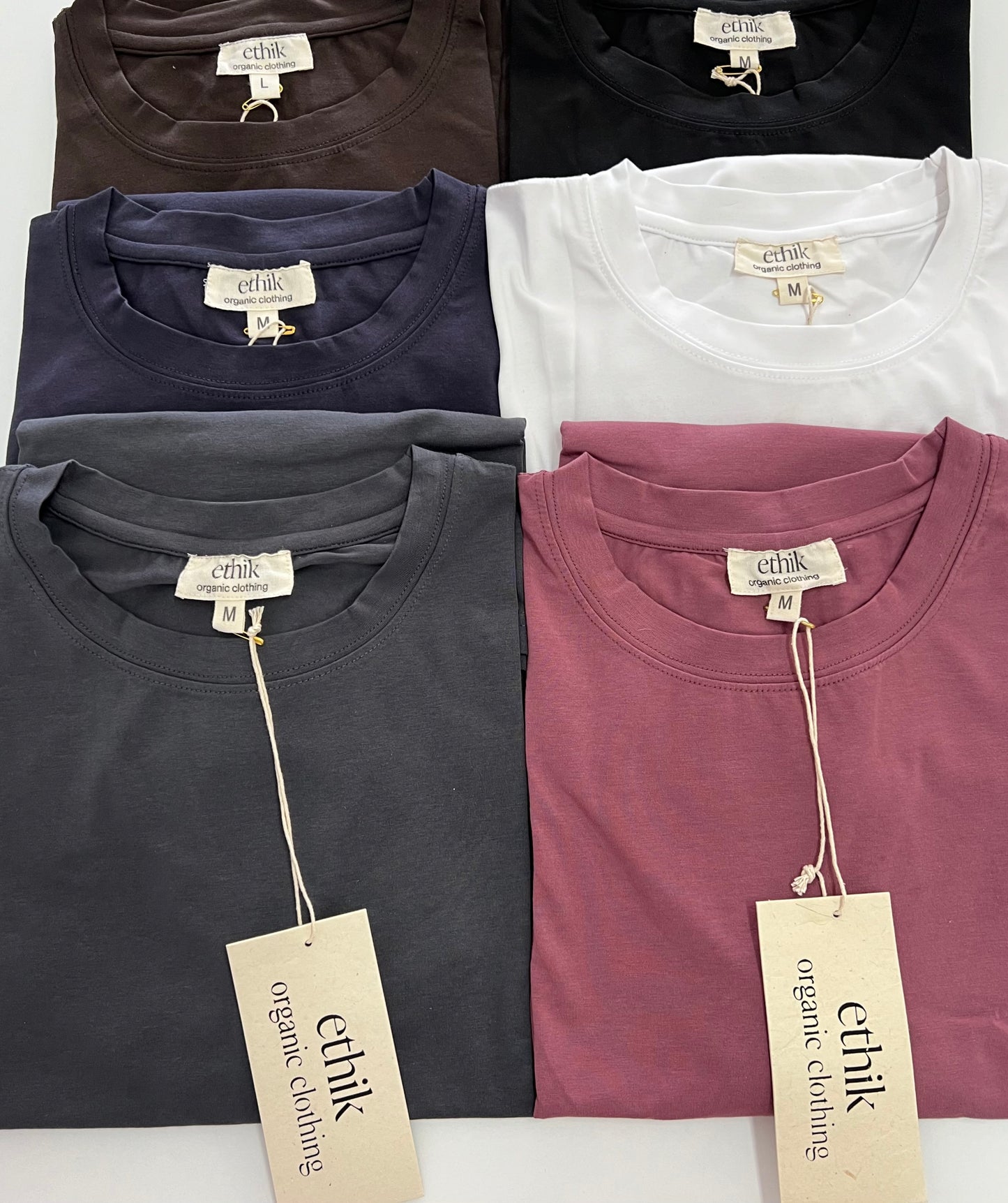 ethik organic cotton || unisex basic tee