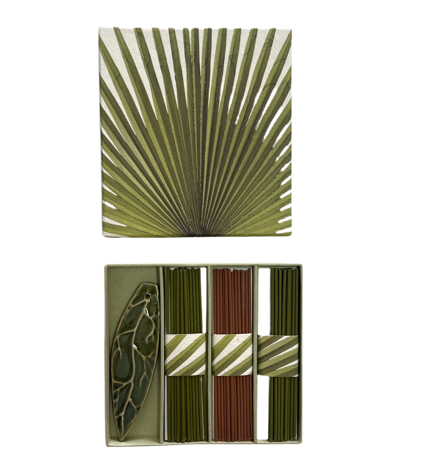 Saraswati paper incense box || square