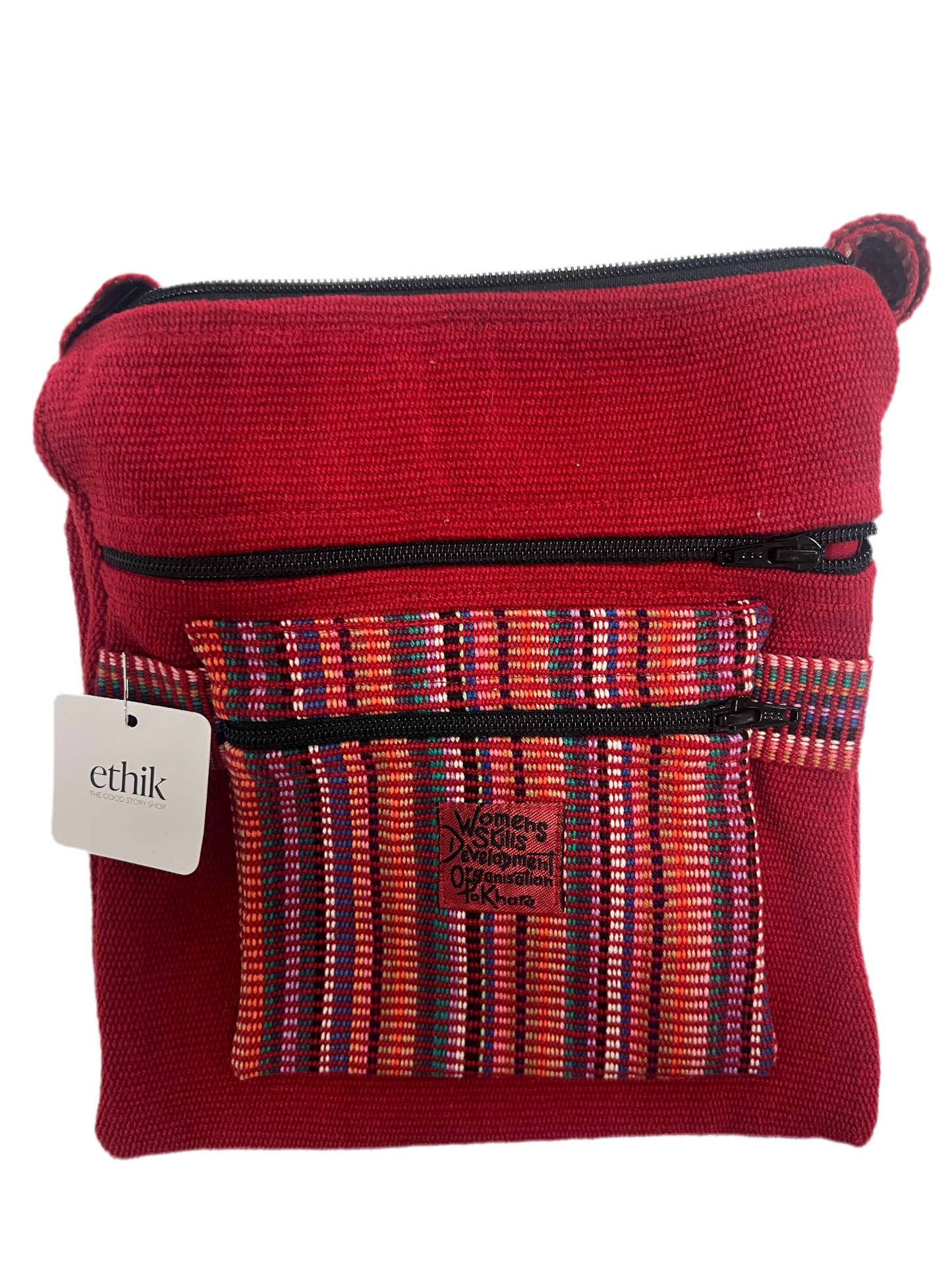 fair trade WSDO || double sided bag