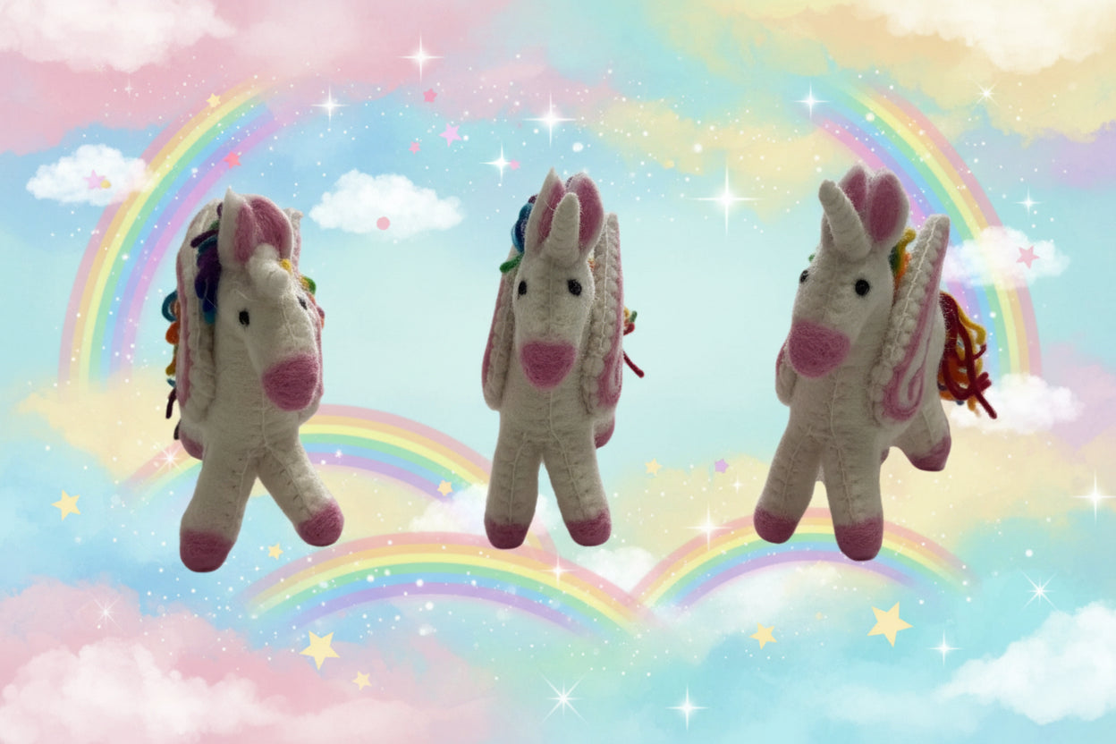 ethik felt || unicorn toy