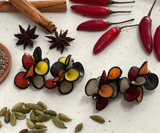 Samunnat Jewellery || spice petal earrings