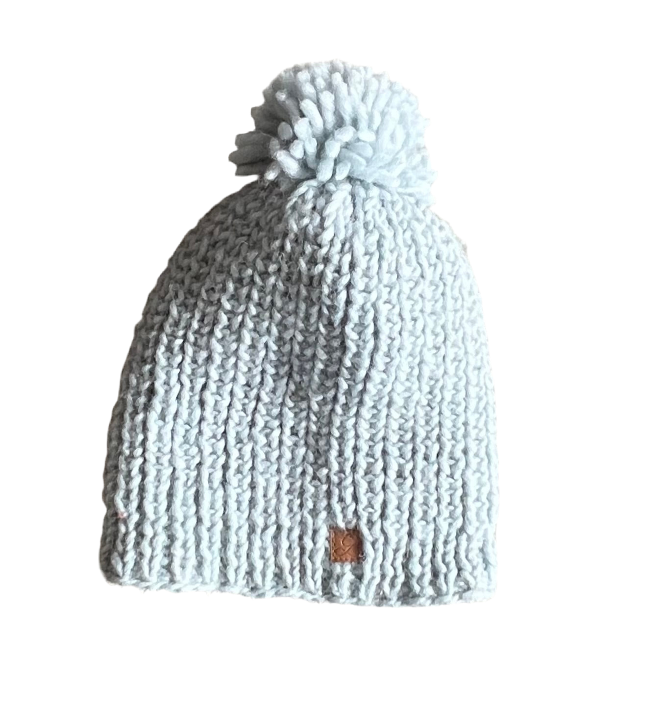 ethik merino wool || chunky knit pom pom beanie