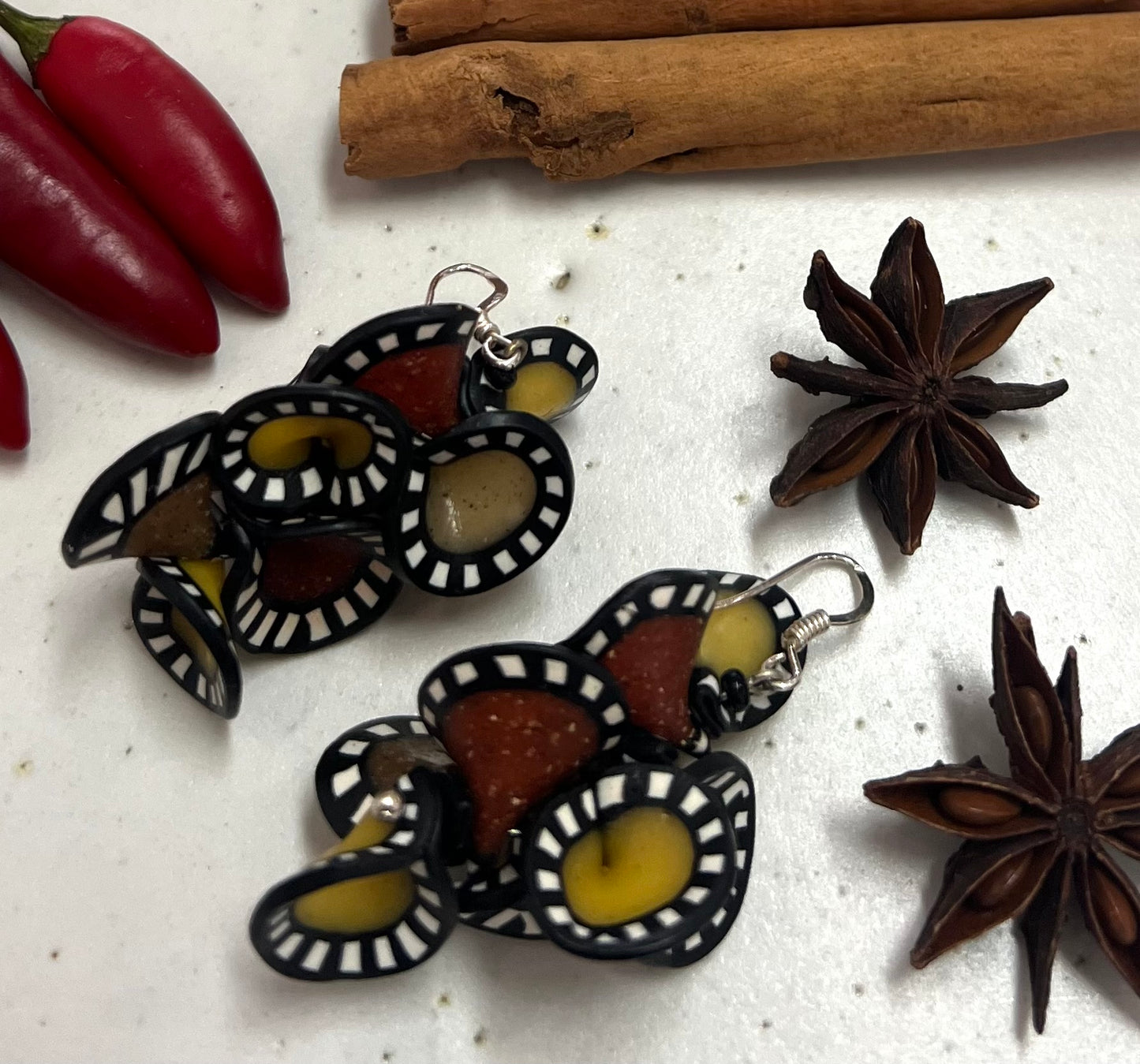 Samunnat Jewellery || spice petal earrings
