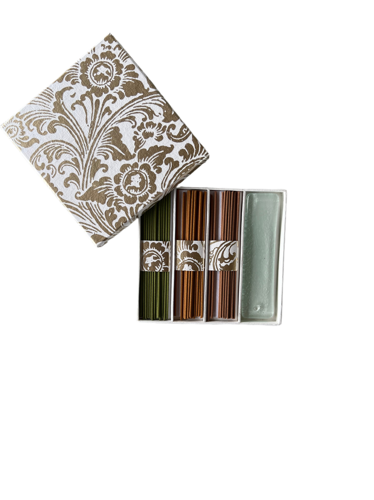 Saraswati paper incense box || square