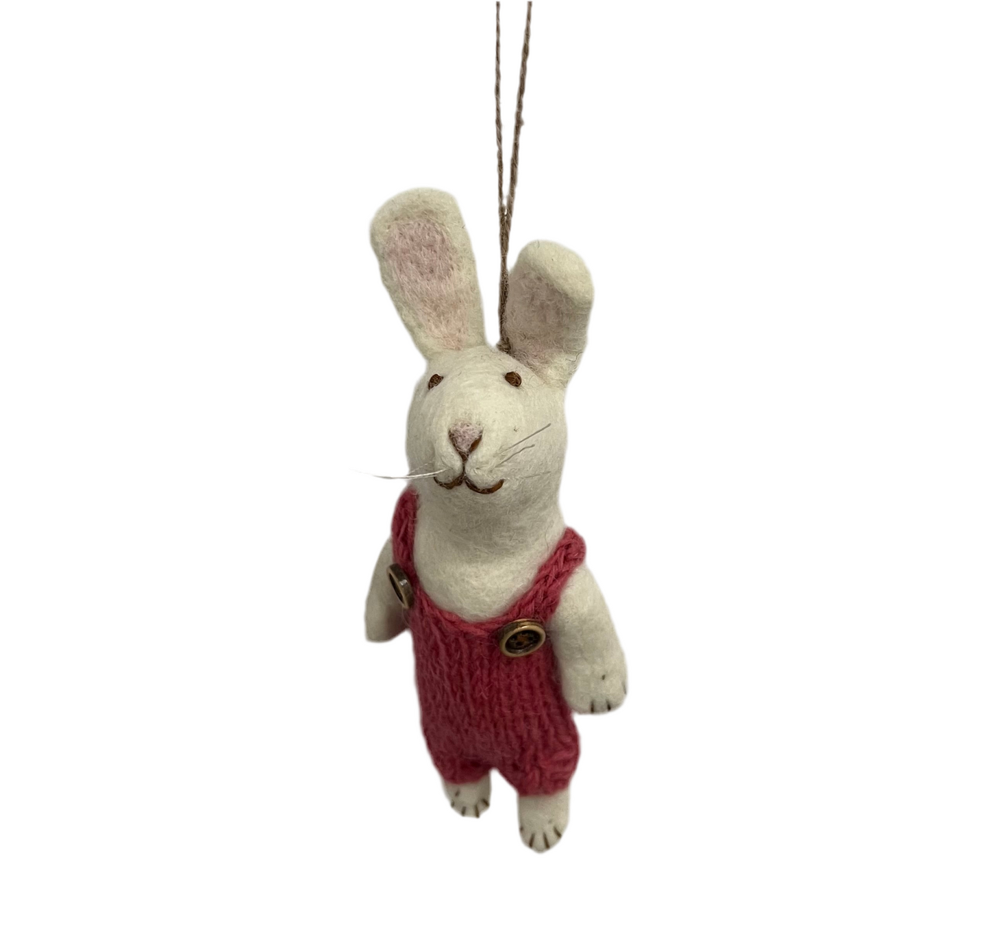 ethik felt || rabbit with knitted outfit