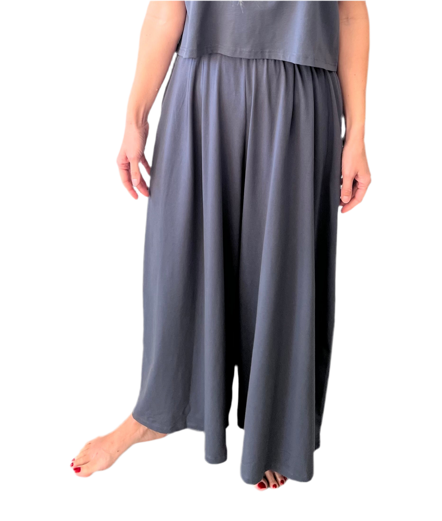 ethik organic cotton || wide leg pants