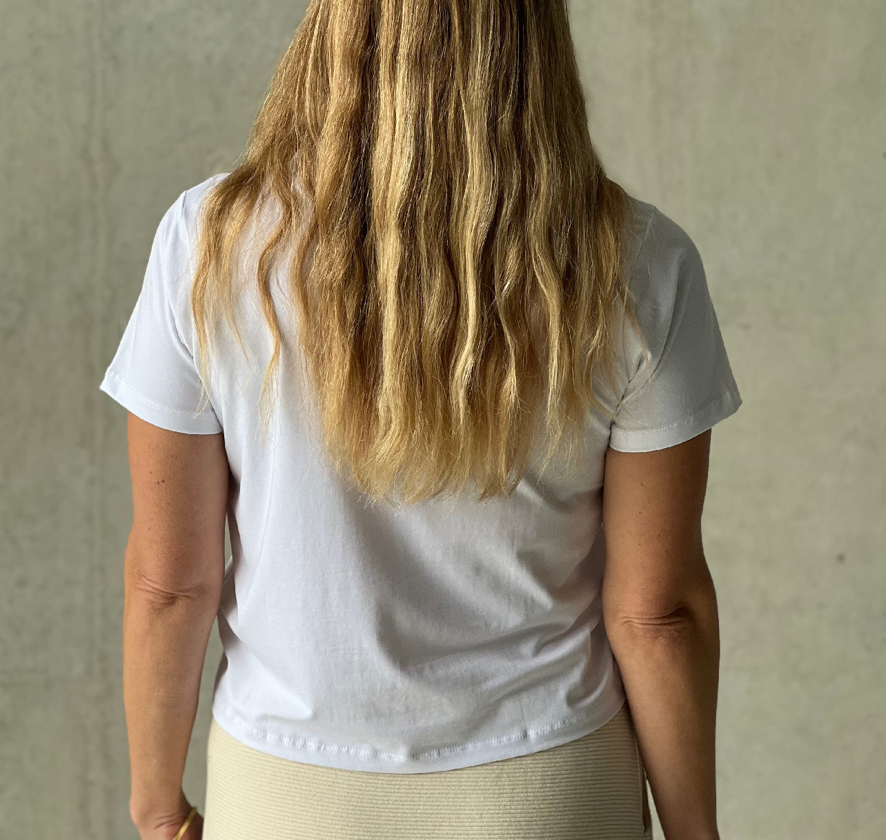 ethik organic cotton || new cropped tee