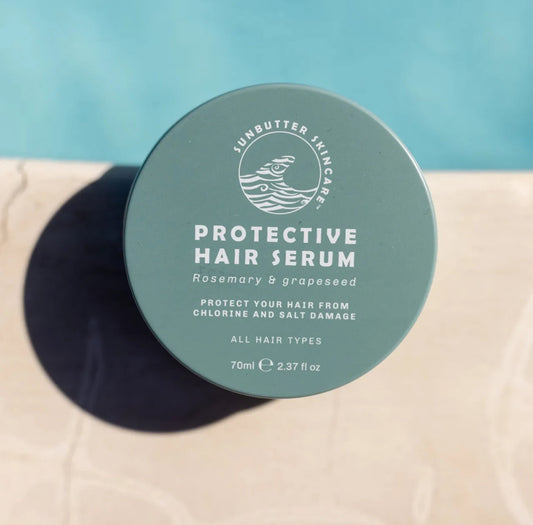 SUNBUTTER || protective hair serum || rosemary and grape seed