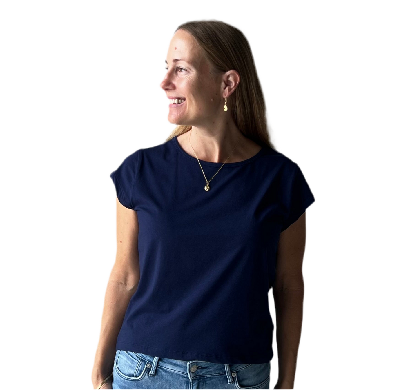 ethik organic cotton || scoop neck tee