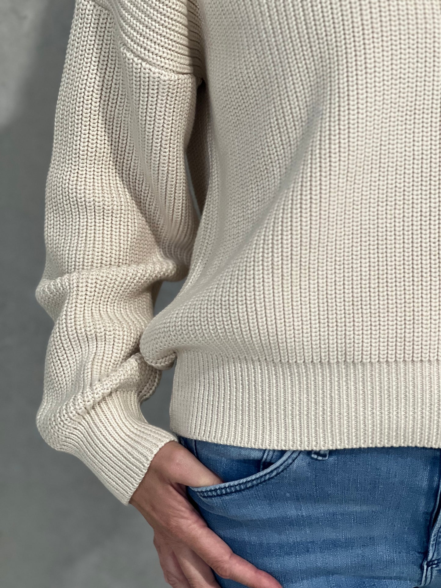 anona organic cotton || knit jumper